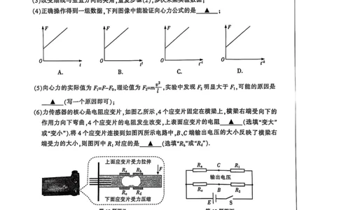 江苏省南通市2024-2025学年高三上学期第一次调研测试物理+答案_2025年1月_250118江苏省南通市2024-2025学年高三上学期一模（南通+泰州+镇江+盐城部分学校）（全科）