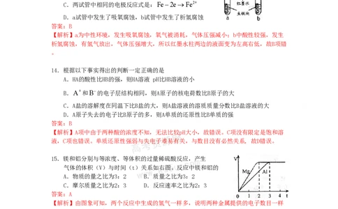 2009年高考化学试卷（上海）（解析卷）_化学历年高考真题_新&middot;PDF版2008-2025&middot;高考化学真题_化学（按年份分类）2008-2025_2009&middot;高考化学真题
