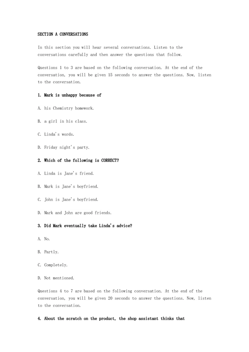 2009年英语专业四级考试真题及答案_2025专四专八真题及备考资料_2009-2024专四真题+备考资料_历年2009-2023专四真题及答案PDF_专四老题型