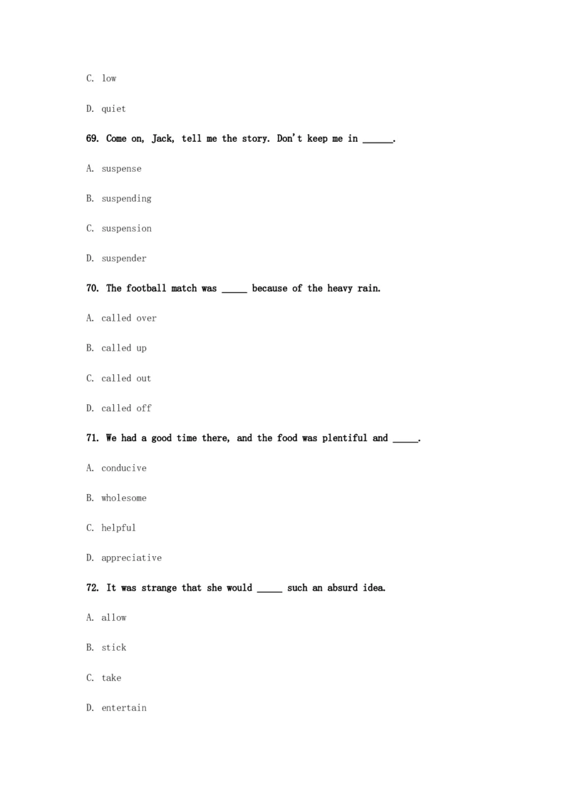 2009年英语专业四级考试真题及答案_2025专四专八真题及备考资料_2009-2024专四真题+备考资料_历年2009-2023专四真题及答案PDF_专四老题型