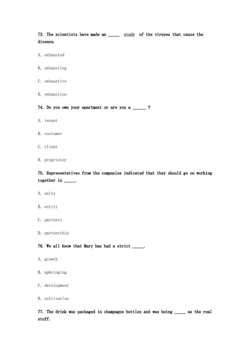 2009年英语专业四级考试真题及答案_2025专四专八真题及备考资料_2009-2024专四真题+备考资料_历年2009-2023专四真题及答案PDF_专四老题型