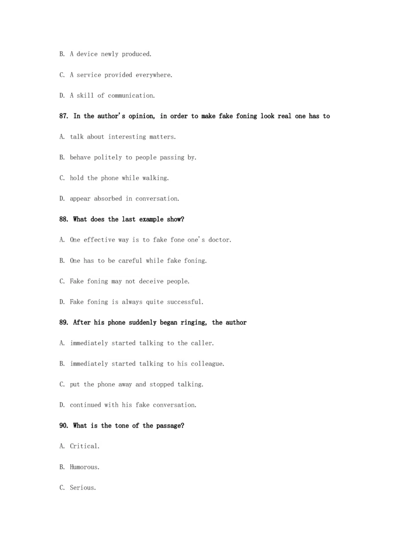 2009年英语专业四级考试真题及答案_2025专四专八真题及备考资料_2009-2024专四真题+备考资料_历年2009-2023专四真题及答案PDF_专四老题型