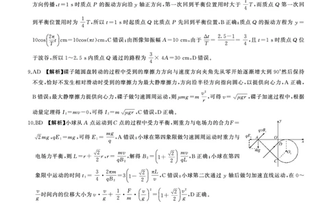 百师联盟2025届高三二轮复习联考（一）（百H）物理答案_2025年3月_250329百师联盟2025届高三二轮复习联考（一）（全科）_百师联盟2025届高三二轮复习联考（一）物理