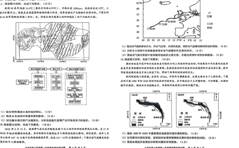 大庆市2026届高三年级第一次教学质量检测地理_2025年9月_2509142026届黑龙江省大庆市第一次教学质量检测（全科）_黑龙江省大庆市2025-2026学年高三第一次教学质量检测地理