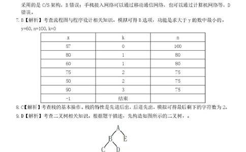 高三信息答案_2025年4月_250423浙江省北斗星盟2025届高三下学期适应性考试（三模）（全科）_2025届浙江省北斗星盟高三下学期三模技术试题