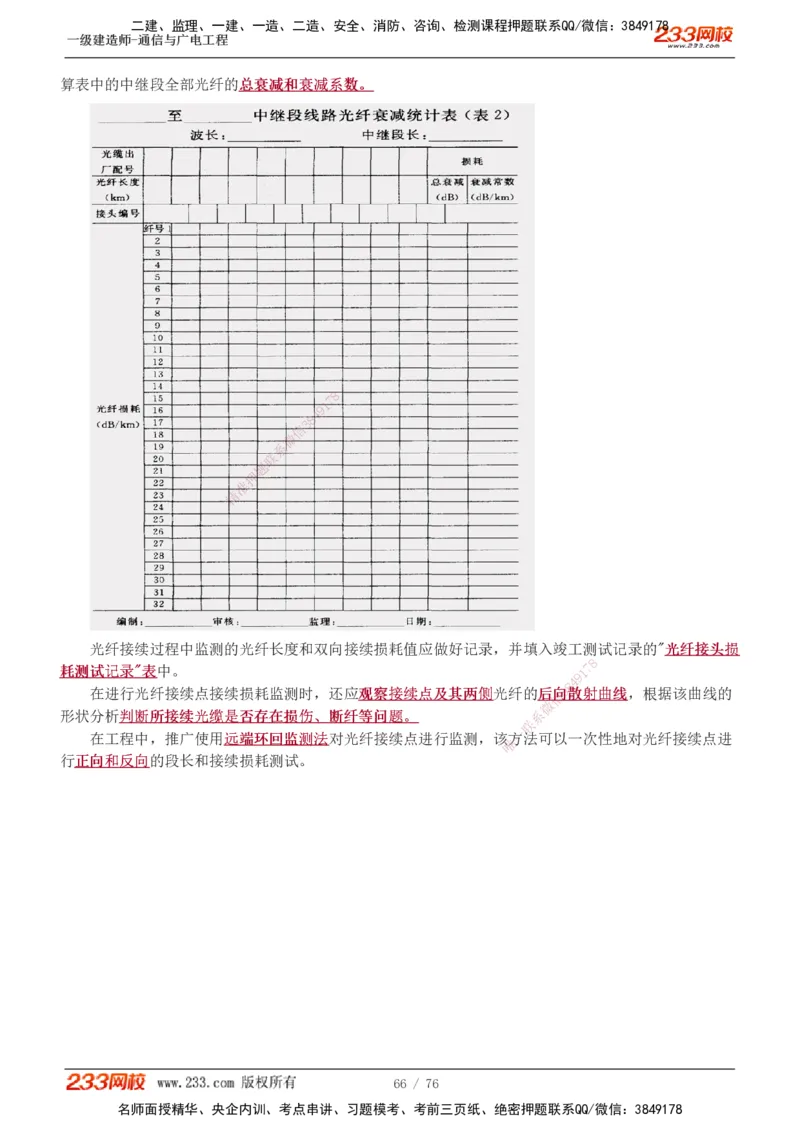 1-7_2026年一级建造师_2026年一建通信_2025年一建通信SVIP_04-冲刺串讲✿考点强化✿小灶集训_02-通信《高频考点班》杨鹏233推荐