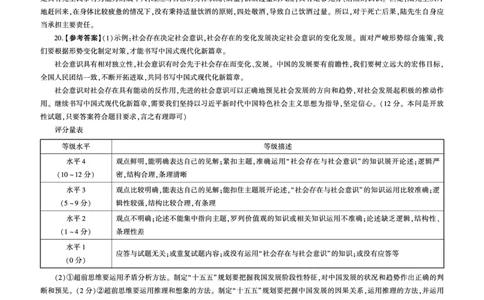 政治2025二轮二（J卷）（江苏）答案_2025年4月_250426百师联盟2025届高三二轮复习联考（二）（全科）_百师联盟2025届高三二轮复习联考（二）政治试题及答案