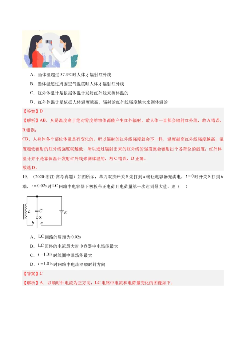 专题64物理光学（解析卷）-十年（2014-2023）高考物理真题分项汇编（全国通用）_近10年高考真题汇编（必刷）_十年（2014-2024）高考物理真题分项汇编（全国通用）