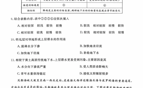 河南省新未来2025-2026学年高三上学期10月联合测评地理试题（含答案）_2025年10月_251024河南省新未来大联考2025-2026学年高三上学期10月联合测评（全科）