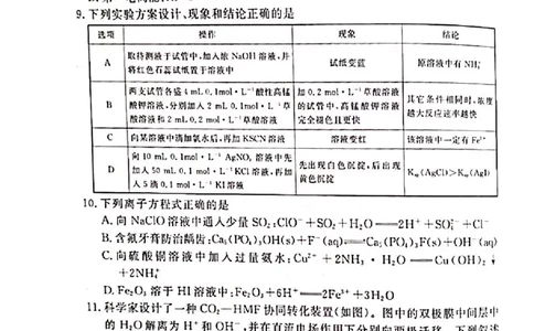 河北省廊坊市2024～2025学年度高三第一学期期末考试化学_2025年1月_250113河北省廊坊市2025届高三上学期1月期末考试