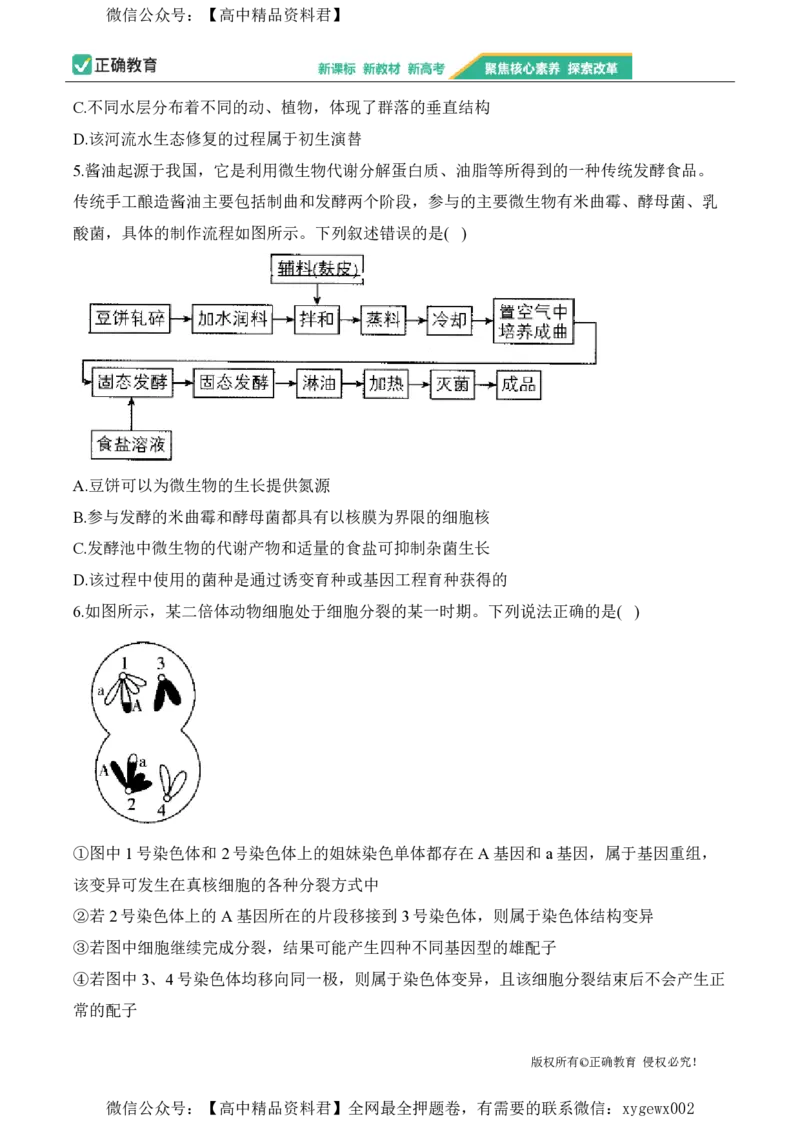 2024届明日之星高考理科综合精英模拟卷新课标卷_2024高考押题卷_72024正确教育全系列_2024明日之星全系列_（新高考）2024《明日之星&middot;高考精英模拟卷》（九科全）各一套