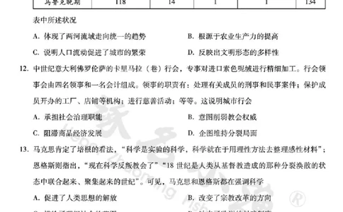 河北省琢名小渔名校联考2025-2026学年高三上学期开学调研检测历史试题（含答案）_2025年9月_250903河北省琢名小渔名校联考2025-2026学年高三上学期开学调研检测（全科）