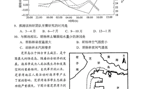 湖南省岳阳市2025届高三上学期教学质量监测（一）地理_2025年1月_250122湖南省岳阳市2025届高三上学期教学质量监测（一）（全科）