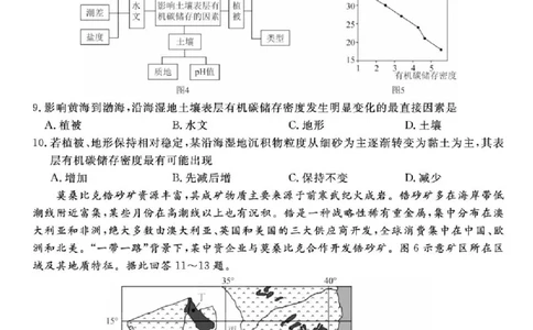 福建百校联考2025届高三5月押题考试-地理试卷（含答案）_2025年5月_250527福建百校联考2025届高三5月押题考试