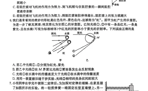 广东省深圳市宝安区2024-2025学年高三上学期期末考试物理试卷（含答案）_2025年1月_250121广东省深圳市宝安区2024-2025学年高三上学期期末考试（金太阳231C）（全科）