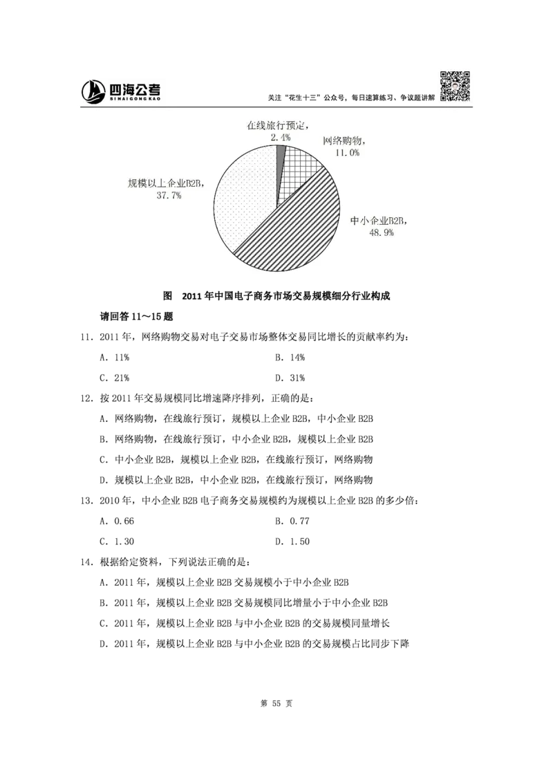 四海2024下半年-资料分析刷题讲义-花生十三_2026考公资料_花生十三合集_旗舰班-省考2025花生十三省考系统班（花生行测+飞扬申论）⭐_行测2025花生省考系统班_资料分析_讲义
