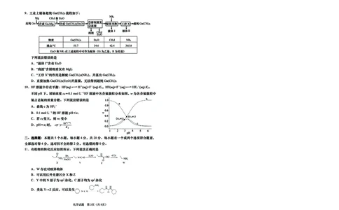 山东省青岛市2025年高三年级第三次适应性检测化学_2025年5月_250529山东省青岛市2025年高三年级第三次适应性检测（青岛三模）（全科）