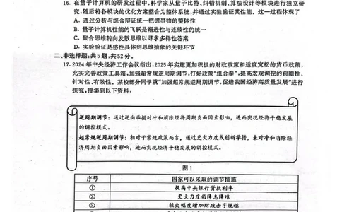 江苏省南京市、盐城市2025届高三下学期一模考试政治+答案_2025年3月_250321江苏省南京市、盐城市2025届高三第一次模拟考试（全科）