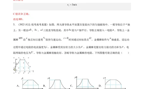 专题49导体棒在导轨上运动问题（一）（解析卷）-十年（2014-2023）高考物理真题分项汇编（全国通用）_近10年高考真题汇编（必刷）_十年（2014-2024）高考物理真题分项汇编（全国通用）