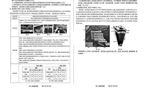 山西省长治市2025-2026学年高三上学期9月月考地理试卷_2025年9月_250922山西省长治市2025-2026学年高三上学期9月质量监测（全科）