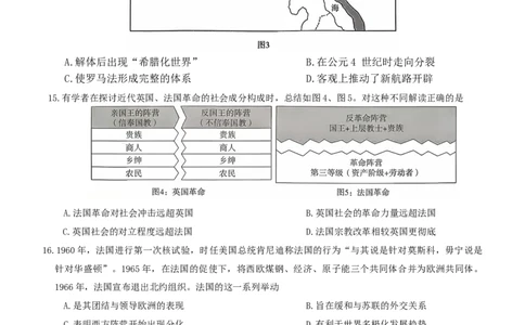 湖南天壹名校联盟2025年下学期高三9月联考+历史_2025年9月_250928湖南天壹名校联盟2025年下学期高三9月联考（全科）_历史