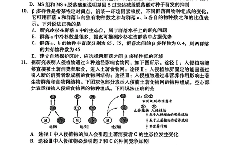 生物_2025年2月_250211山东省潍坊市2025届高三诊断性调研监测考试（2月开年考）（全科）_山东省潍坊市2025届高三诊断性调研监测考试（2月开年考）生物