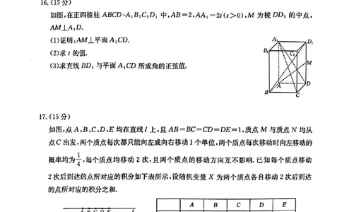 数学_2025年4月_250411山西、陕西、宁夏、青海四省区普通高中新高考高三质量检测金太阳4月联考（全科）_数学