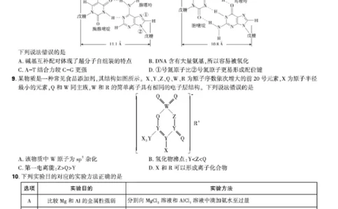 联考试卷理想树联考&mdash;东北三省精准教学化学A4版_2025年5月_250529东北三省精准教学联盟2025届高三5月联考（理想树）（全科）