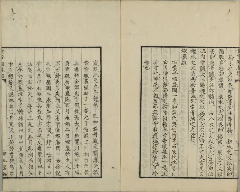 黄帝蝦蟇经.一卷.日本文政六年敬业乐群楼刊卫生汇编本_绝版书_天涯系列_t涯_绝版古籍电子书合集（13大类）_医书类