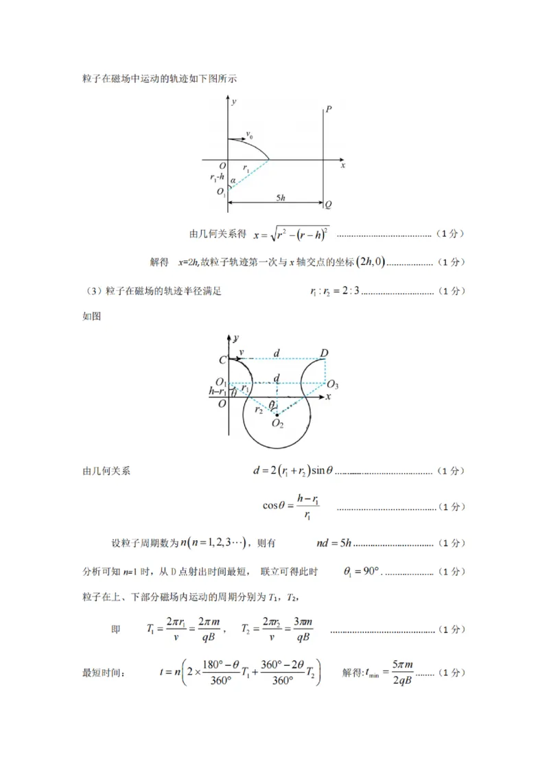 辽宁省抚顺市2024-2025学年高三下学期3月模拟考试物理试题（含答案）_2025年3月_250314辽宁省抚顺市2024-2025学年高三下学期3月模拟考试（全科）