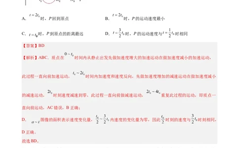 专题03匀变速直线运动的图像（解析卷）-十年（2014-2023）高考物理真题分项汇编（全国通用）_近10年高考真题汇编（必刷）_十年（2014-2024）高考物理真题分项汇编（全国通用）