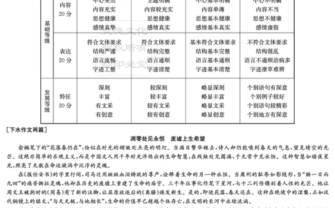 湖南省2025届高三九校联盟第二次联考语文答案_2025年3月_250315湖南省九校联盟2025届高三下学期第二次联考（全科）_湖南省九校联盟2025届高三下学期第二次联考语文