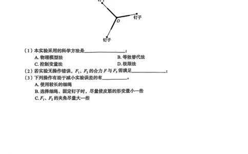 河北省2025届高三学生全过程纵向评价（四）物理（含答案）_2025年3月_250330河北省2025届高三学生全过程纵向评价（四）（全科）