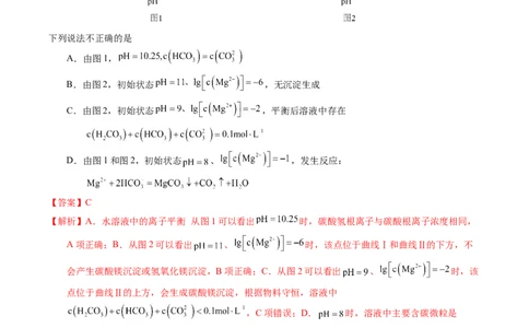 专题62难溶电解质的溶解平衡（解析卷）_近10年高考真题汇编（必刷）_十年（2014-2024）高考化学真题分项汇编（全国通用）_十年（2014-2023）高考化学真题分项汇编（全国通用）