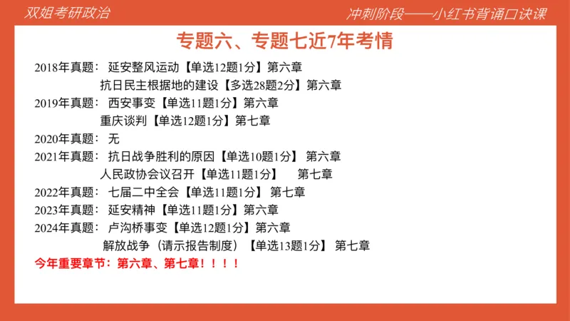 口诀带背&mdash;史纲3_2026考公资料_（49）政治理论合集_政治理论合集_2025考研政治_14.双姐_05.小红书口诀带背_00.讲义汇总