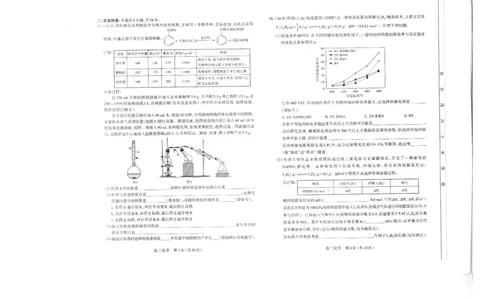 山西太原2024-2025学年高三期末学业诊断化学_2025年1月_250121山西太原2024-2025学年高三期末学业诊断（全科）