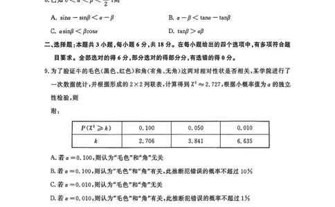 山东省济南市2025届高三3月模拟考试数学试卷（含答案）_2025年3月_250325山东省2025年3月济南市2025届高三模拟考试（济南一模）
