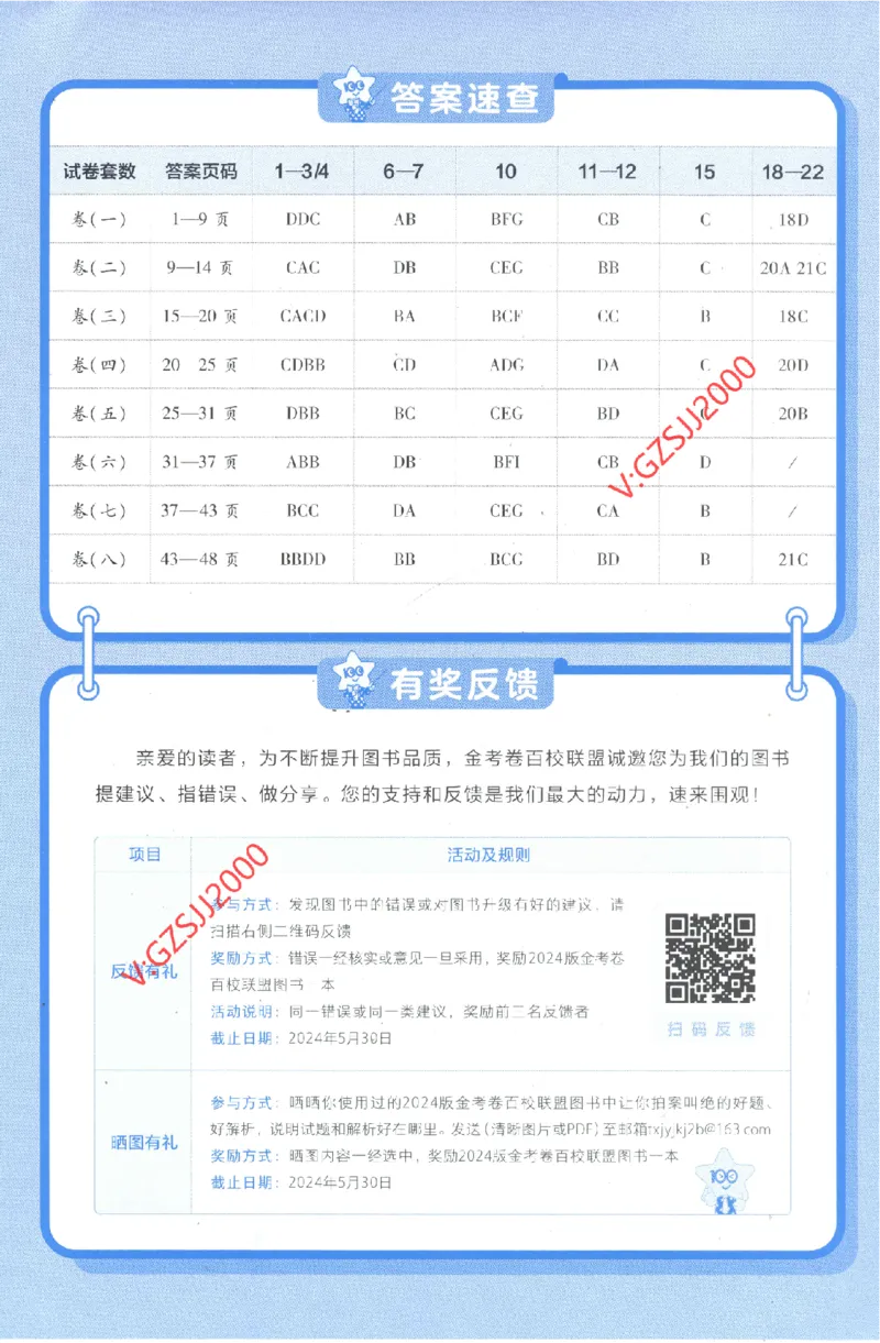 2024《金考卷&middot;高考测评卷》语文答案_2024高考押题卷_12024天星全系列_（新高考）2024《金K卷&middot;高考测评&middot;猜题卷》（语数英）各九套_2024《金考卷&middot;高考测评卷&middot;猜题卷》语文