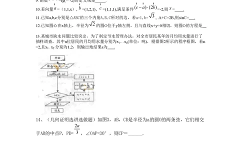 2010年高考数学试卷（理）（广东）（空白卷）_数学历年高考真题_新&middot;PDF版2008-2025&middot;高考数学真题_数学（按年份分类）2008-2025_2010&middot;高考数学真题