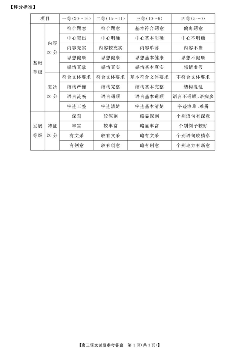 高三语文答案_2025年1月_250126湖南五市2025届高三1月期末质量检测_语文