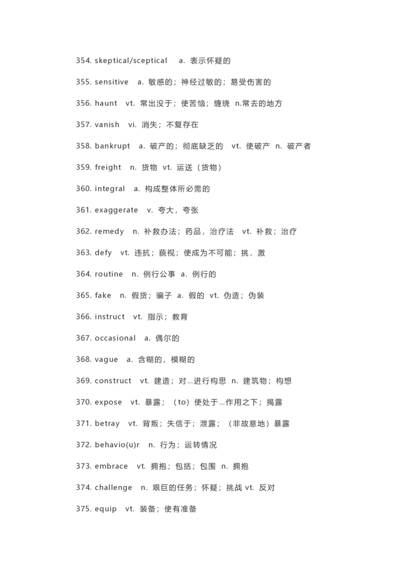 17四六级考前逆袭佛脚系列之700个救命高频词汇_英语四六级整合_英语四六级真题版本二此版为主此文件夹会持续更新_四六级单词汇总_六级单词