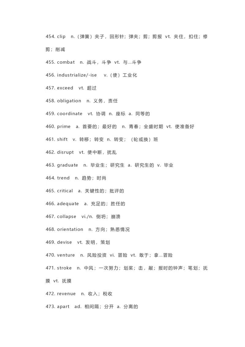 17四六级考前逆袭佛脚系列之700个救命高频词汇_英语四六级整合_英语四六级真题版本二此版为主此文件夹会持续更新_四六级单词汇总_六级单词
