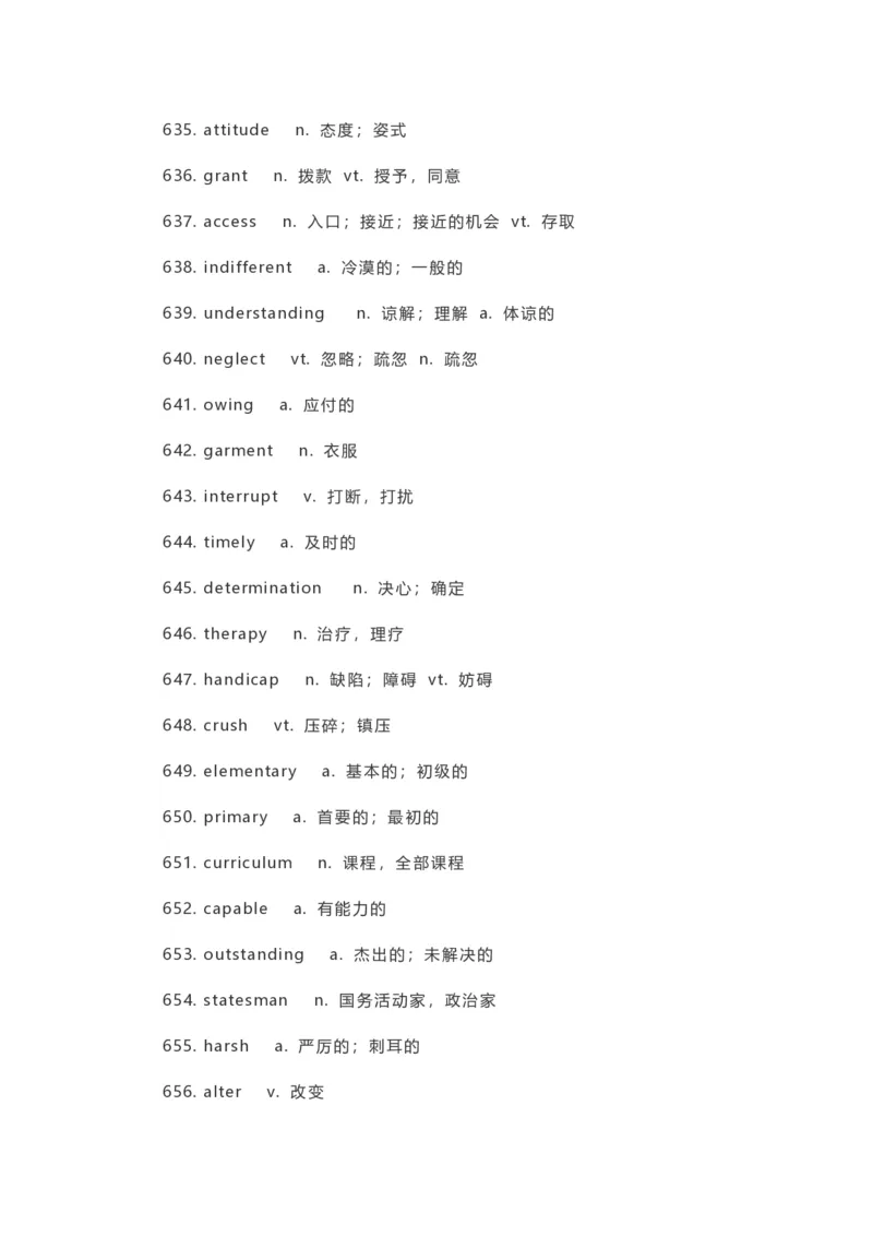 17四六级考前逆袭佛脚系列之700个救命高频词汇_英语四六级整合_英语四六级真题版本二此版为主此文件夹会持续更新_四六级单词汇总_六级单词