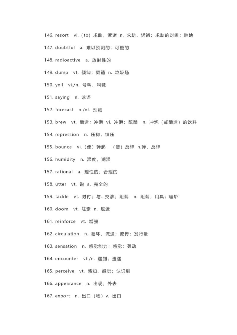 17四六级考前逆袭佛脚系列之700个救命高频词汇_英语四六级整合_英语四六级真题版本二此版为主此文件夹会持续更新_四六级单词汇总_六级单词
