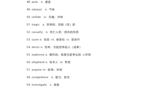 17四六级考前逆袭佛脚系列之700个救命高频词汇_英语四六级整合_英语四六级真题版本二此版为主此文件夹会持续更新_四六级单词汇总_六级单词