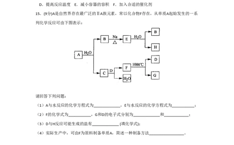 2010年高考化学试卷（海南）（空白卷）_化学历年高考真题_新&middot;PDF版2008-2025&middot;高考化学真题_化学（按省份分类）2008-2025_2008-2024&middot;（海南）化学高考真题