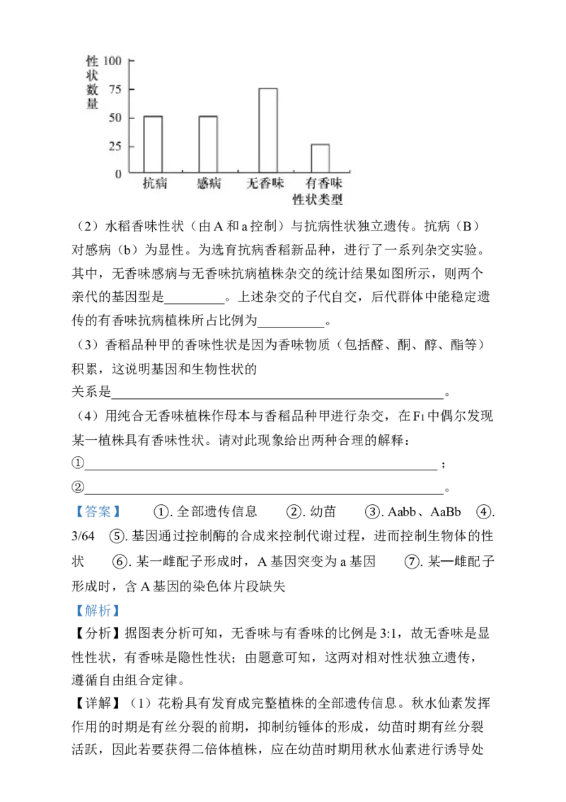 湖南省岳阳市岳阳县第一中学2024-2025学年高三上学期12月月考生物试题Word版含解析_2025年1月_250103湖南省岳阳市岳阳县第一中学2024-2025学年高三上学期12月月考