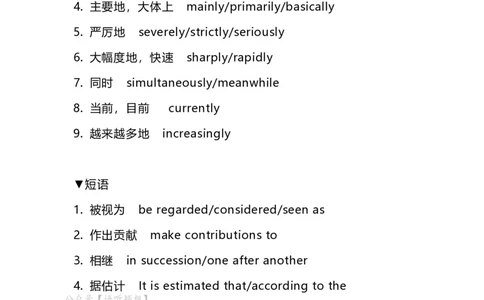 15大学英语六级写译高频词（每年必考）_英语四六级整合_英语四六级真题版本二此版为主此文件夹会持续更新_四六级单词汇总_六级单词