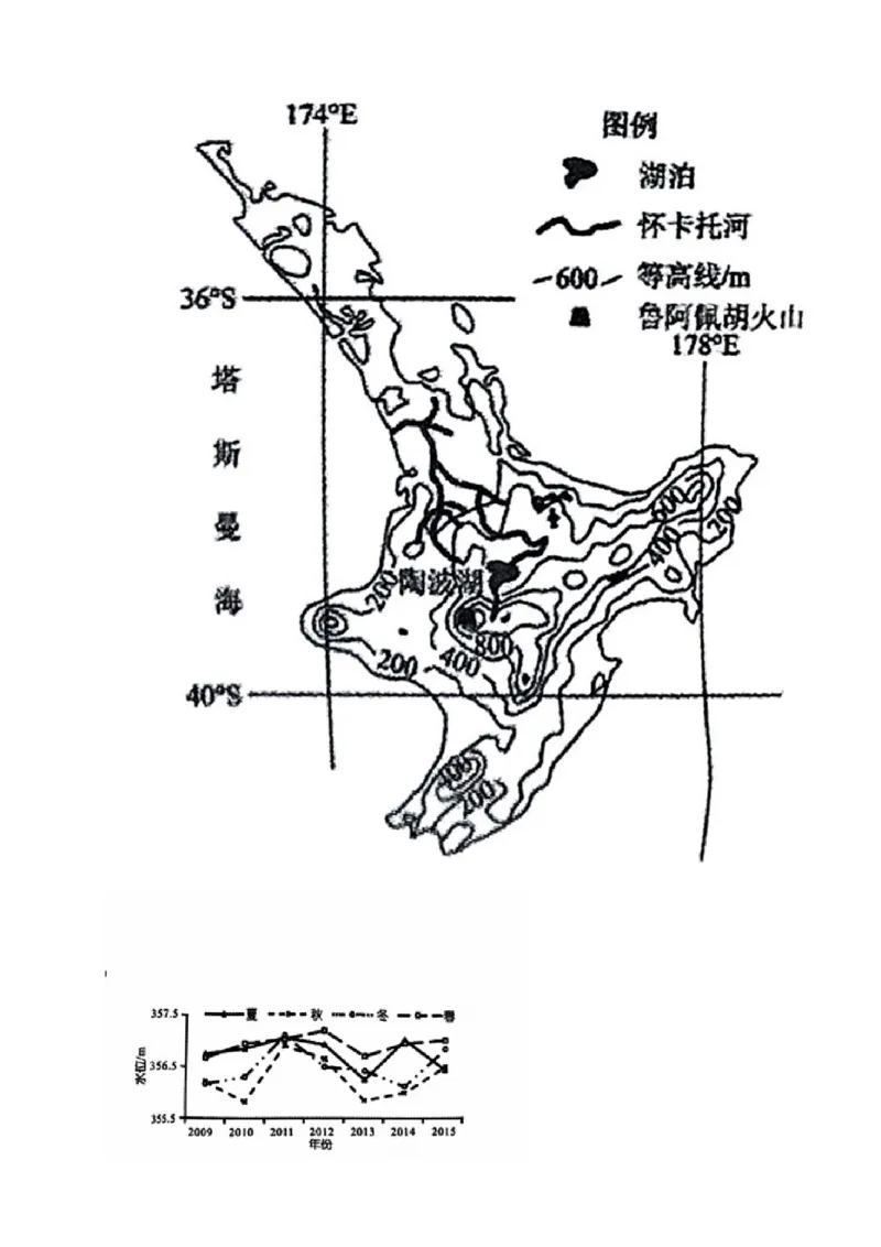 重庆市第一中学校2024-2025学年高三下学期3月适应性月考地理试题（含答案）_2025年3月_250318重庆市第一中学校2024-2025学年高三下学期3月月考
