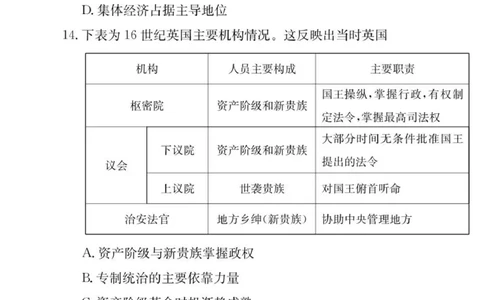 历史试卷（26月考一Y）_2025年9月_250910湖南省长沙市第一中学2025-2026学年高三上学期9月月考（一）（全科）_湖南省长沙市第一中学2025-2026学年高三上学期月考（一）历史试题